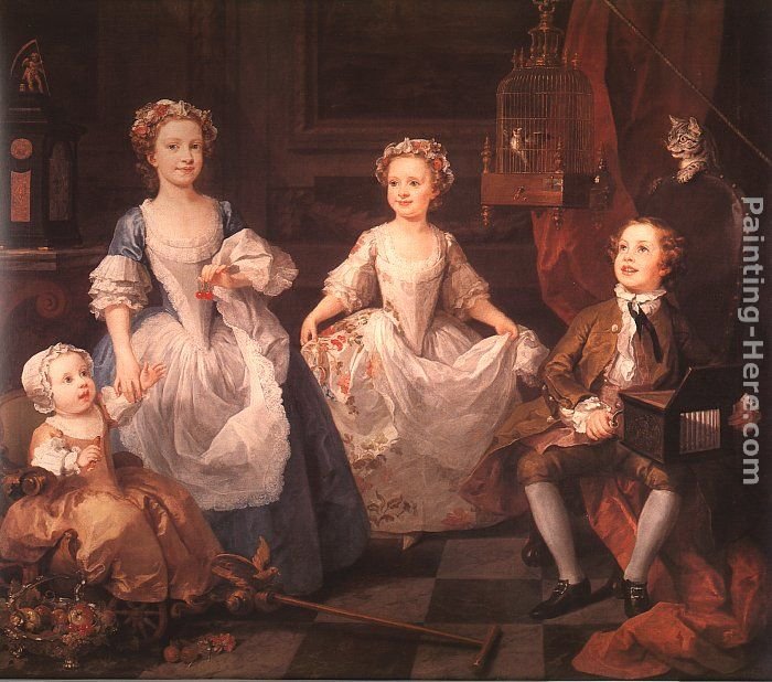 William Hogarth The Graham Children